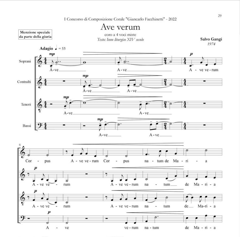 Special mention to my Ave Verum