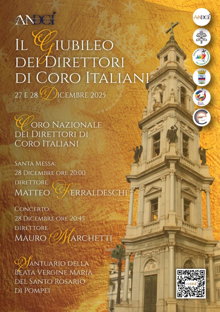 At the Jubilee of Choir Conductors as Composer